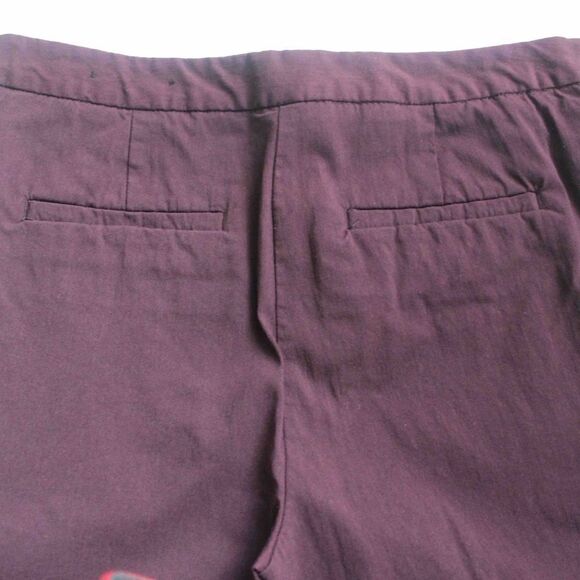 Mario Serrani Italy Dark Purple Pants/Capri in Size 8 - Picture 6 of 10